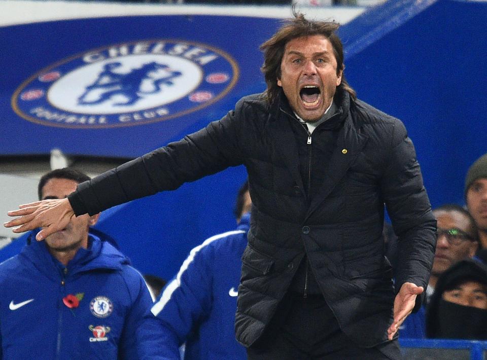  Conte was sacked after falling out with key members at Stamford Bridge