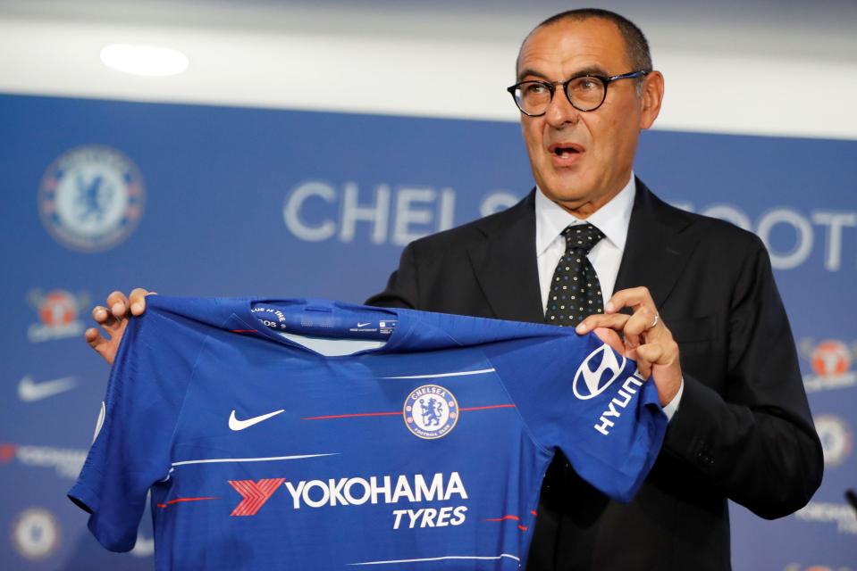  Conte was replaced by fellow Italian Maurizio Sarri in pre-season