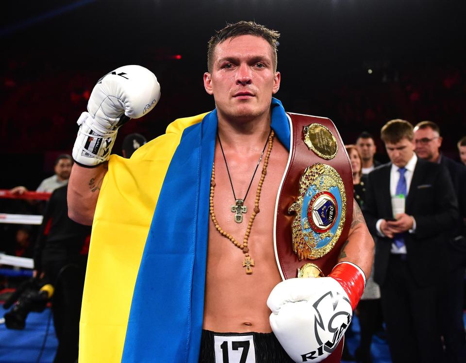  The Ukrainian is undefeated in his 15 professional fights