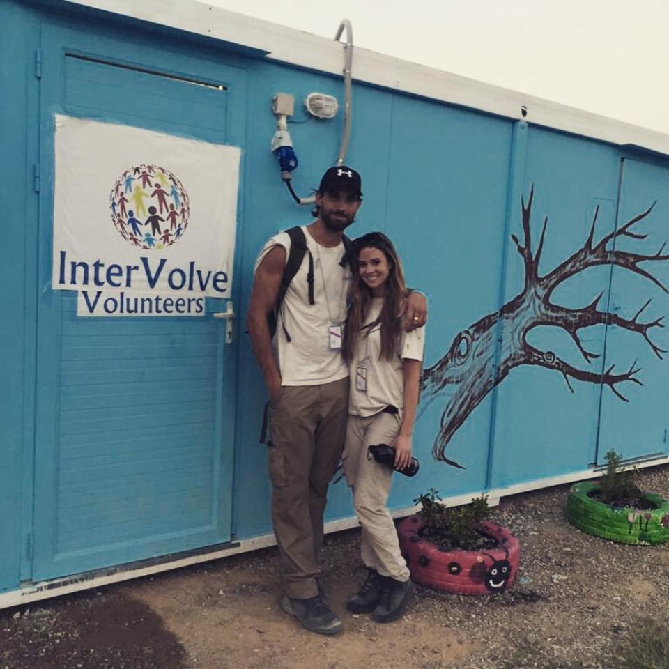  The couple has been helping out with charity projects