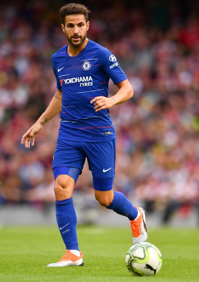  Cesc Fabregas is being tracked by AC Milan and Inter this season