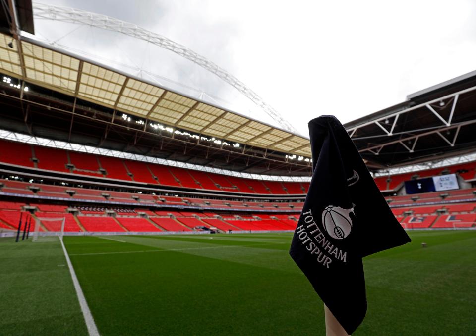  Spurs are continuing to play their home games at Wembley