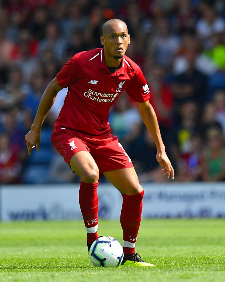  Fabinho has yet to make his competitive debut for Liverpool