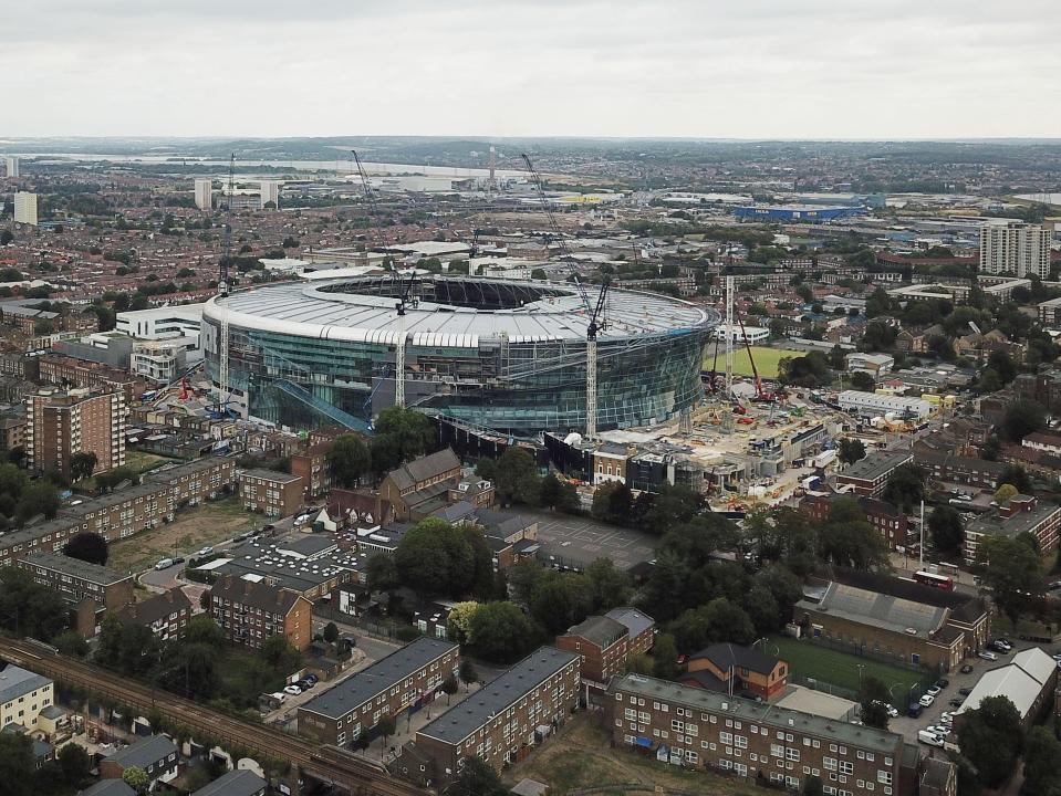  Tottenham's new stadium may not be ready until 2019 amid safety concerns