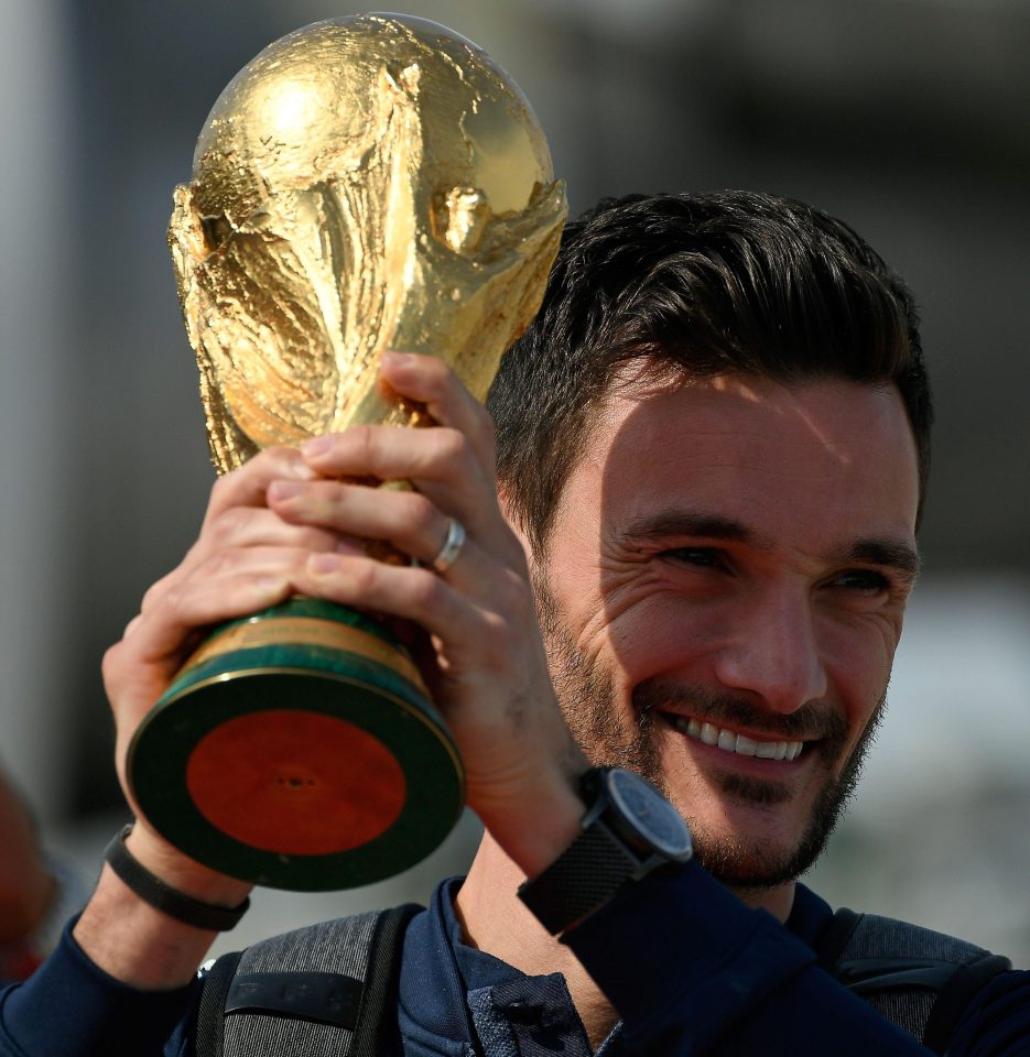  Hugo Lloris captained France to World Cup glory in Russia this summer