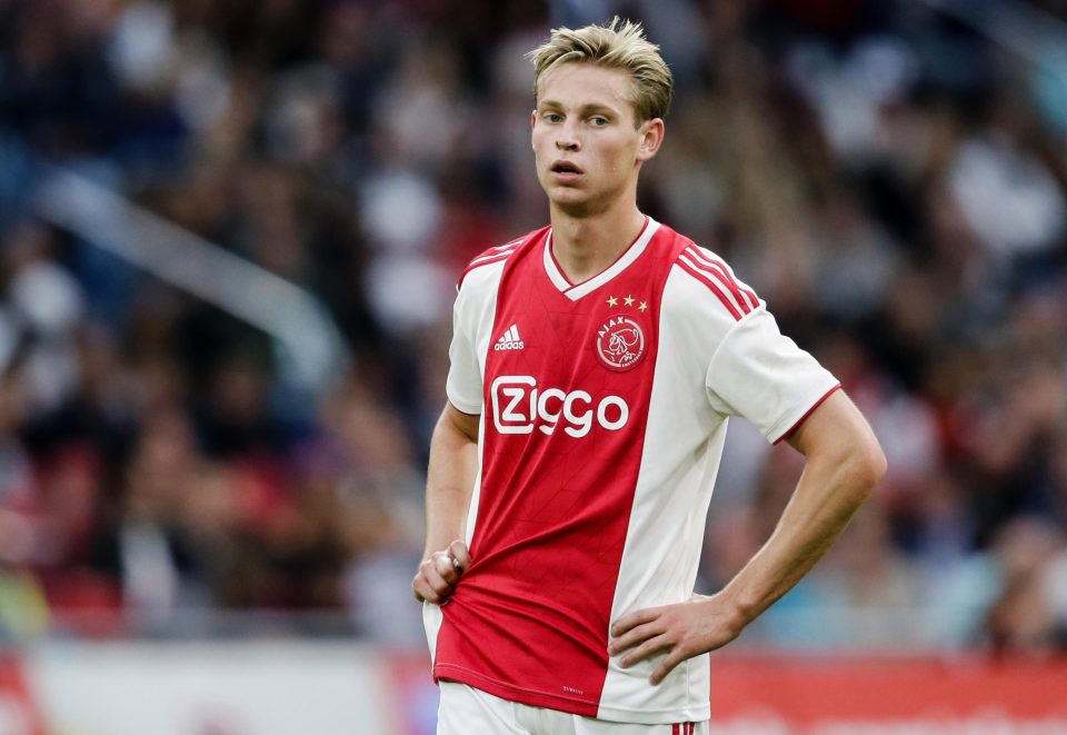  Tottenham told they must pay £67million if they Frenkie De Jong