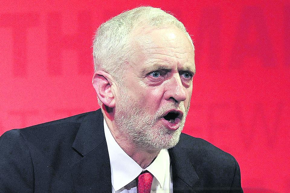 Crisis... Jeremy Corbyn is struggling to keep his party together