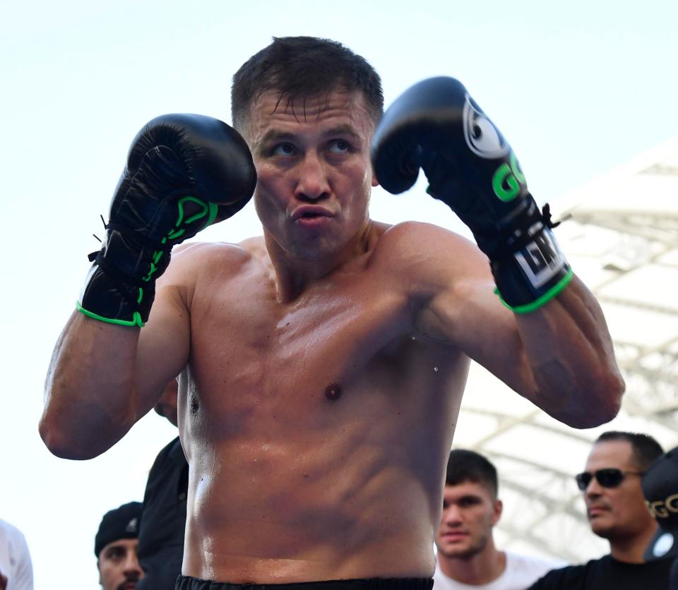 Gennady Golovkin is the big favourite going into the rematch following the controversial draw last year