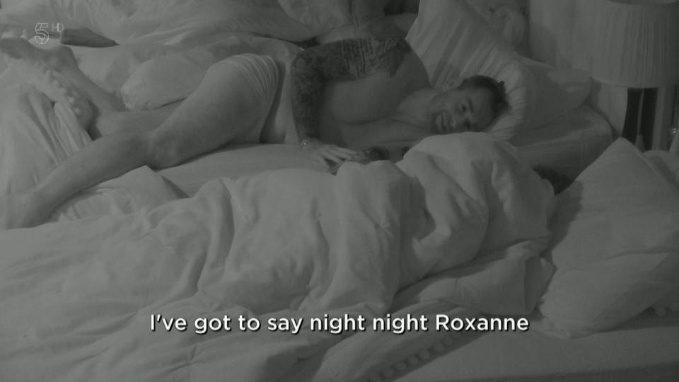  Roxanne and Ben appeared to get close on the show after knowing each other for less than two weeks