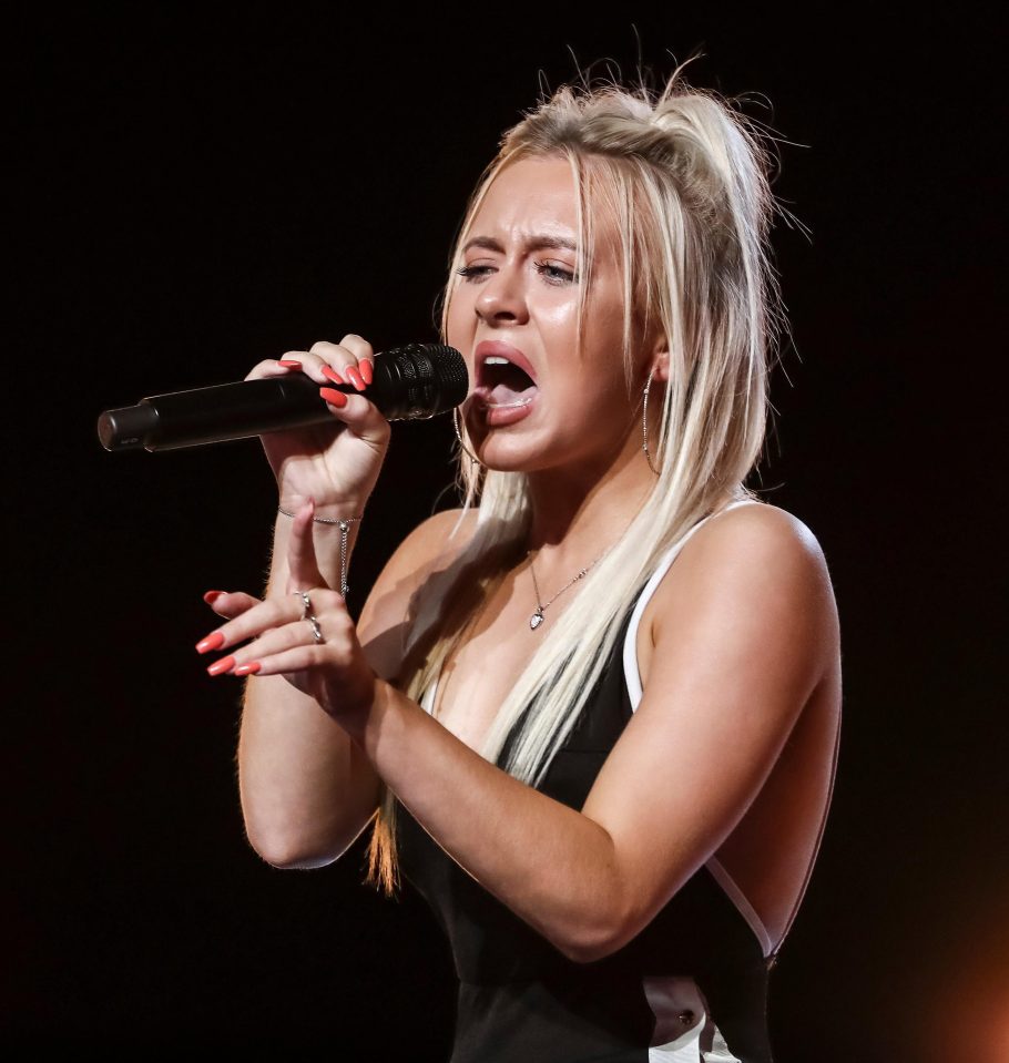  Molly Scott from County Durham was one of this year's X Factor hopefuls