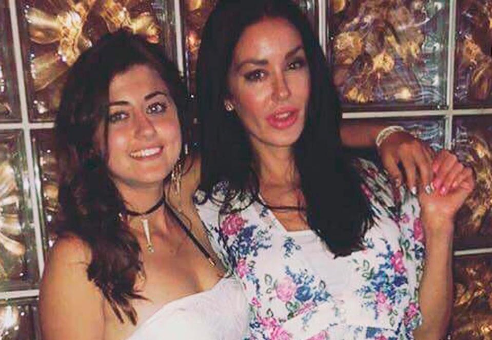  Murdered Playboy model Christina Carlin-Kraft (right) was involved in a brutal bar brawl just days before she was killed