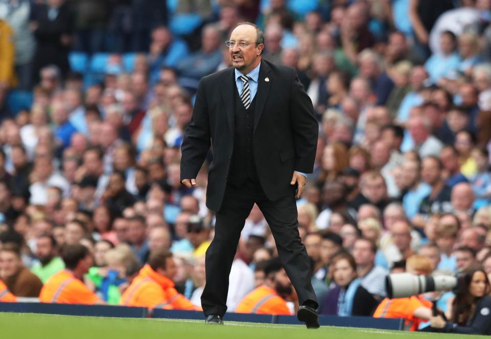  Rafa Benitez and Newcastle are still searching for their first win