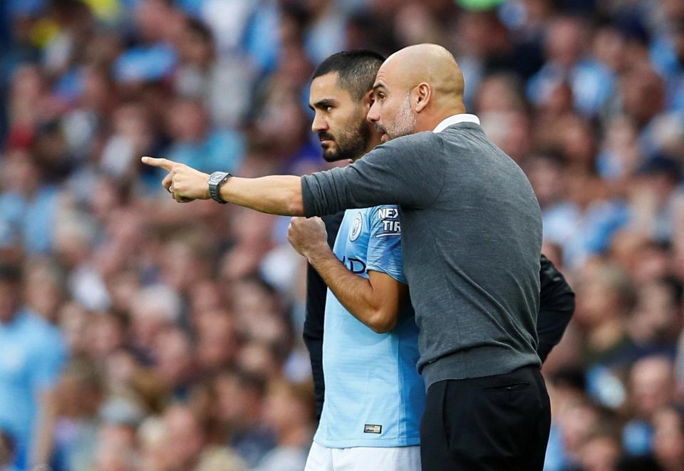  Pep Guardiola is a huge fan of Ilkay Gundogan