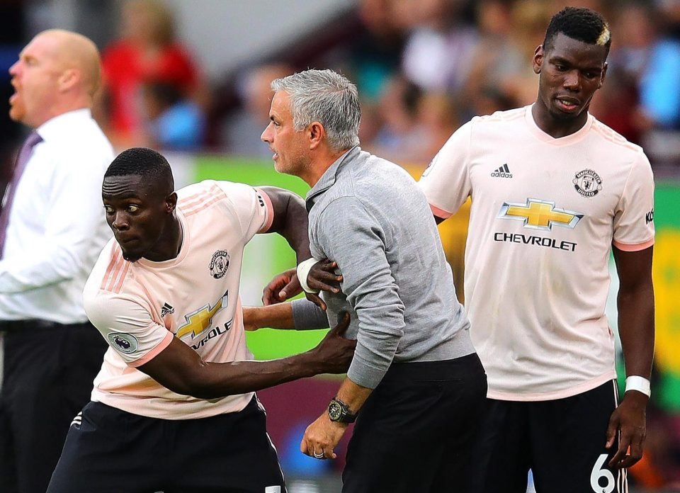  The relationship between Pogba and Mourinho has shown public signs of being tense