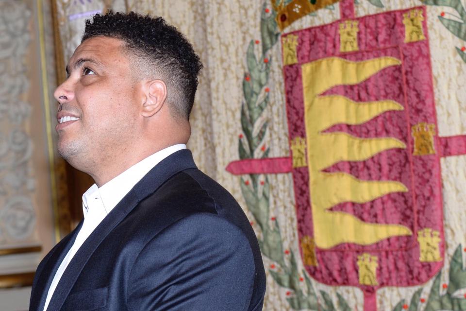  Ronaldo is presented as majority shareholder of Real Valladolid