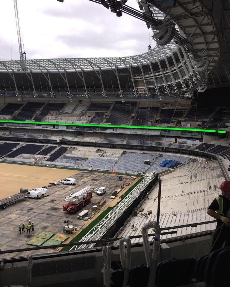  Tottenham's new home is not ready to host the clash with Manchester City