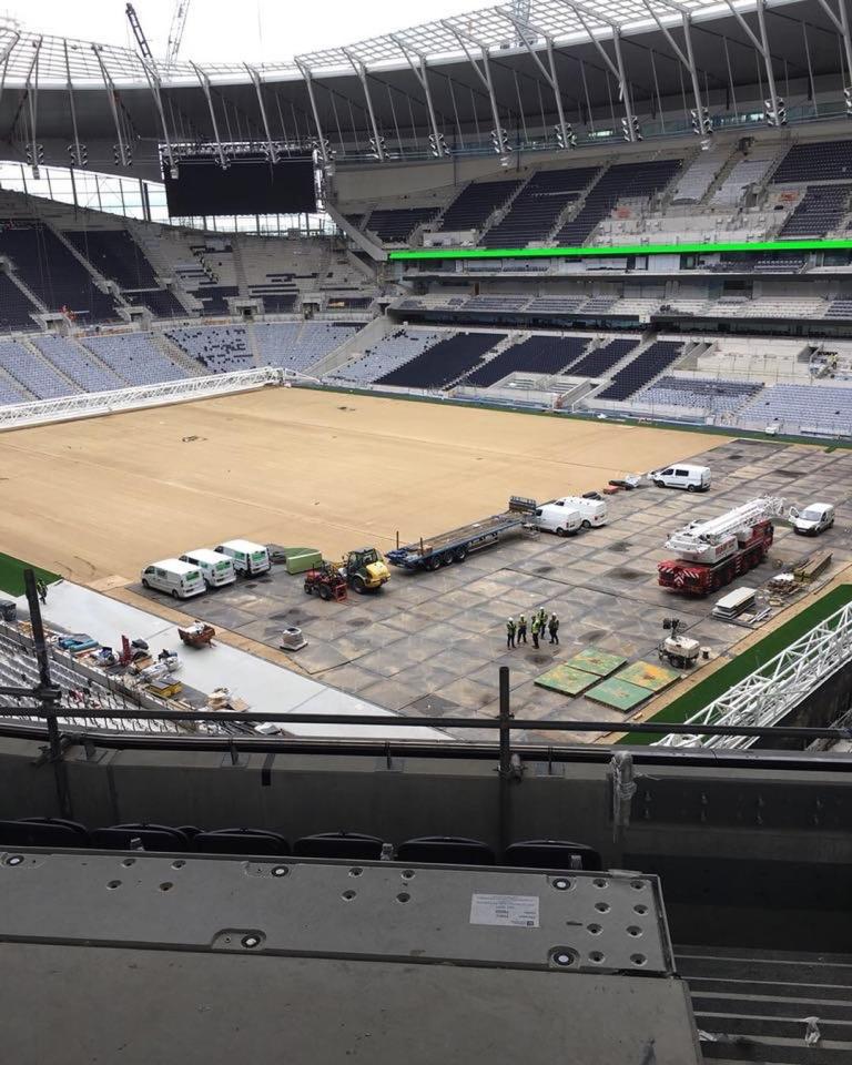  Tottenham are building a state-of-the-art new ground but delays have hit their plans