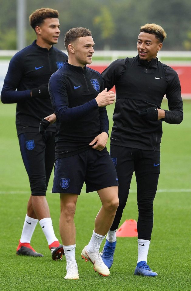  Kieran Trippier was outstanding in the World Cup while Gazza says Dele Alli and Jesse Lingard can become world class