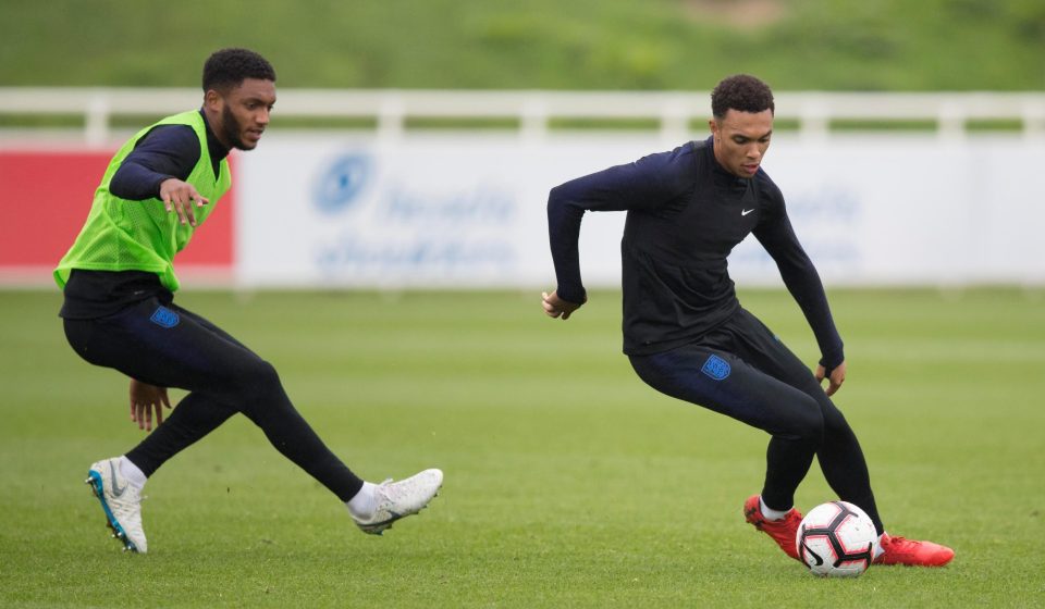  Joe Gomez and Trent Alexander-Arnold have forced their way into the England setup