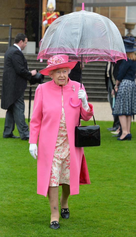  Tell us you aren't tempted to snap up a pink umbrella the next time you wear magenta