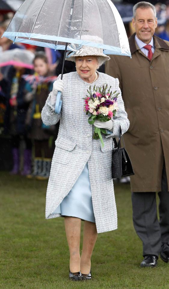  And what is an umbrella collection without a baby blue offering?