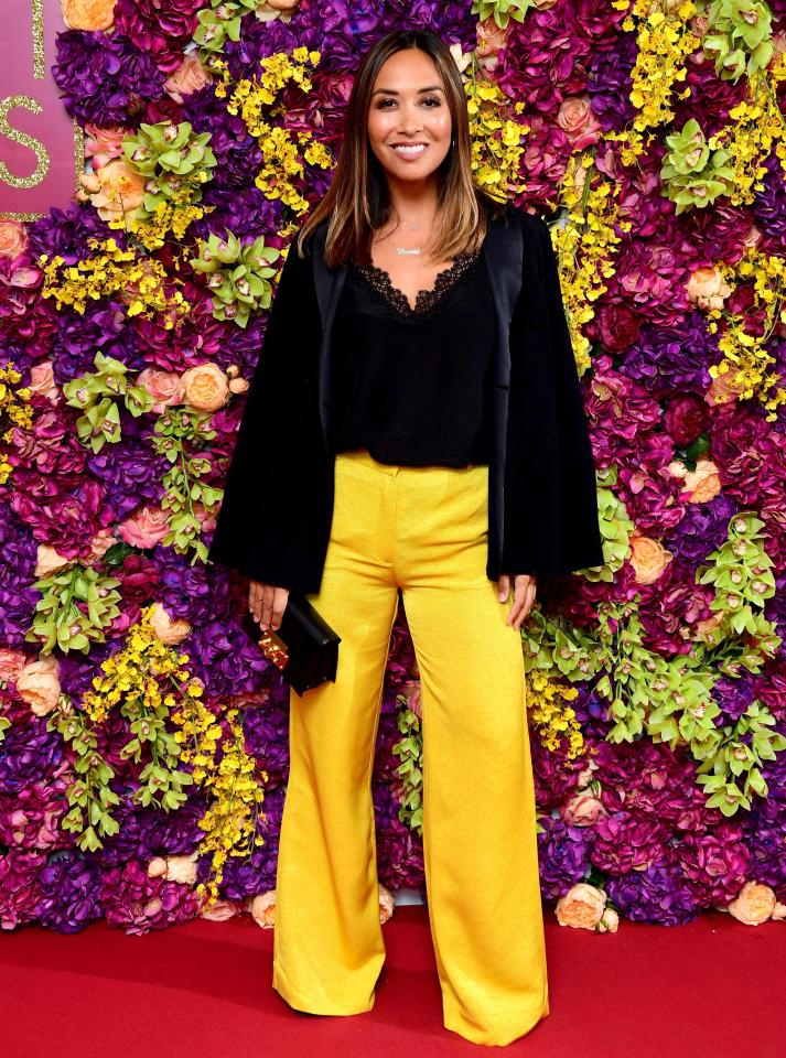  Myleene Klass looked sensational as she arrived at the Crazy Rich Asians screening