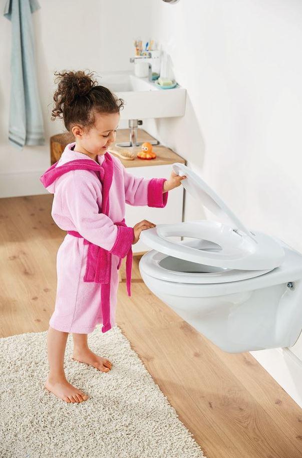  Also available is this child's toilet seat - a bargain at £16.99