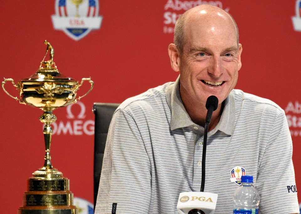 Jim Furyk is the US captain this time around