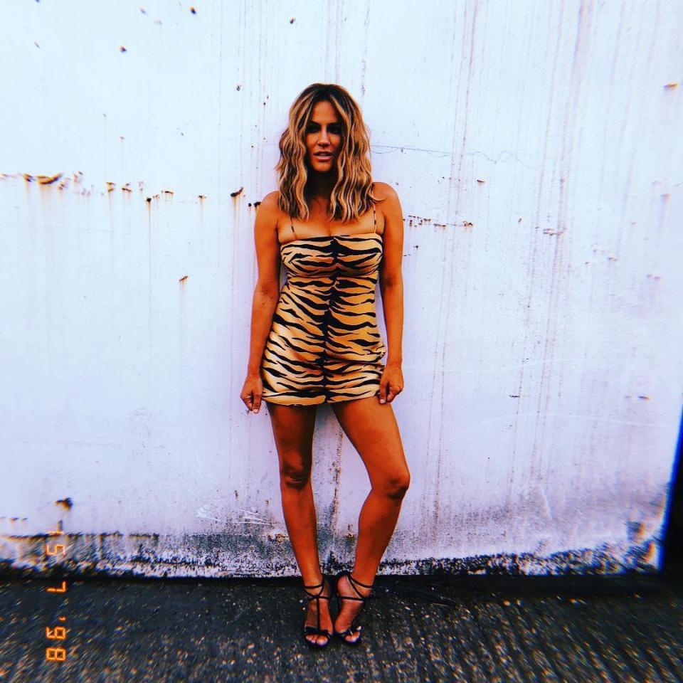  Caroline Flack looks ready to take on the world