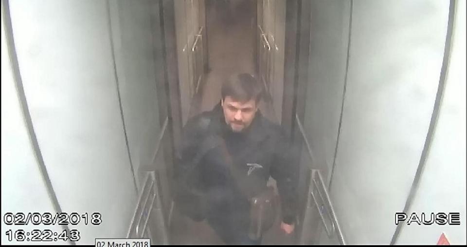  CCTV image of Boshirov at Gatwick airport at 15:00hrs on March 2