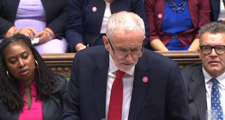  Jeremy Corbyn came under attack for his previous comments on the issue