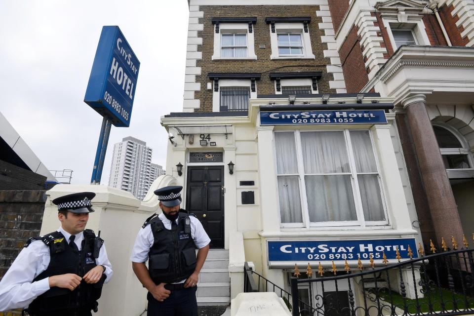  The City Stay Hotel where the Russian suspects stayed while in London