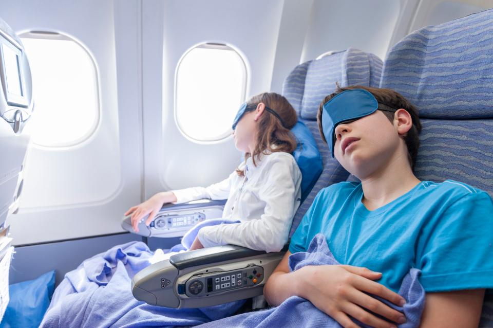  It's worth asking for extra blankets and eye masks on a long-haul flight