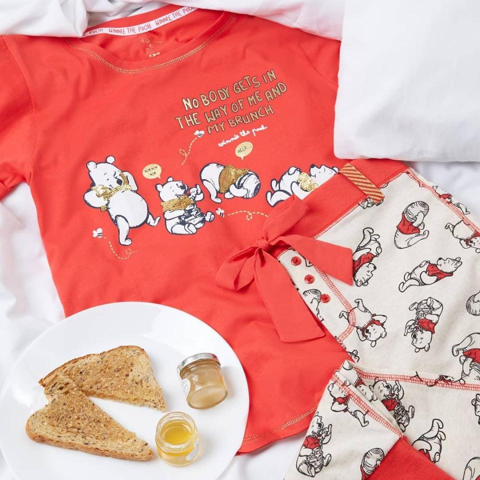  Double up on the Winnie the Pooh merchandise with Primark's bargain pyjama set