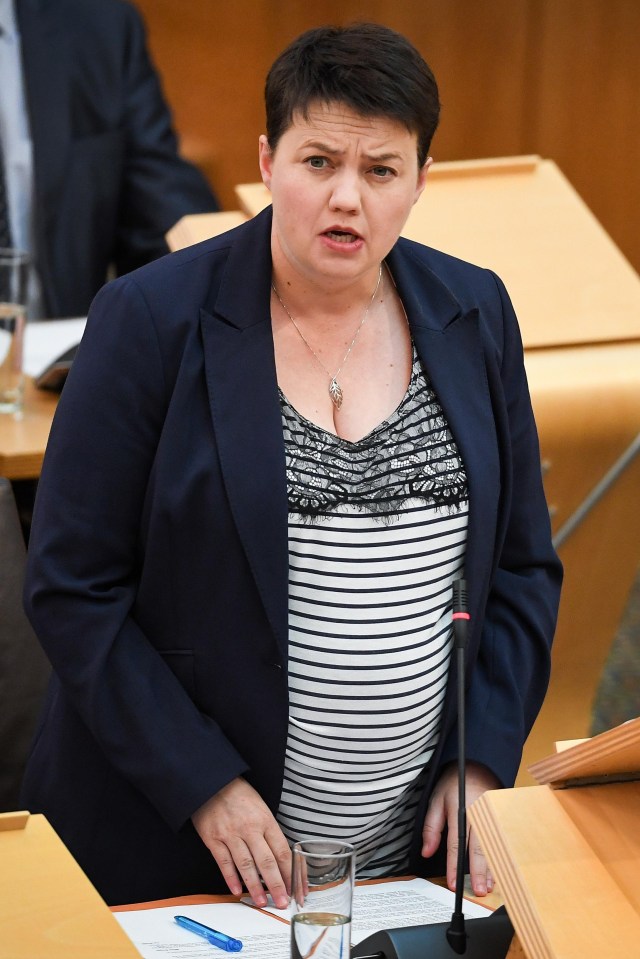 Scottish Conservative leader Ruth Davidson has ruled herself out as a future PM