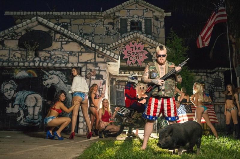  The owner of the infamous US party mansion The Sausage Castle has announced he is reopening it after it burned down