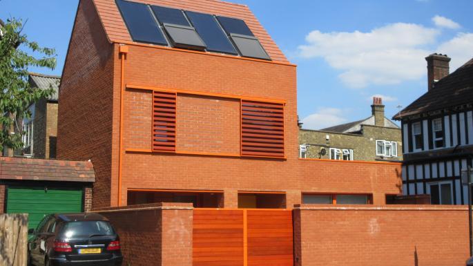  Architect Chris Moore's eco-home has been shortlisted as one of the ugliest buildings in Britain