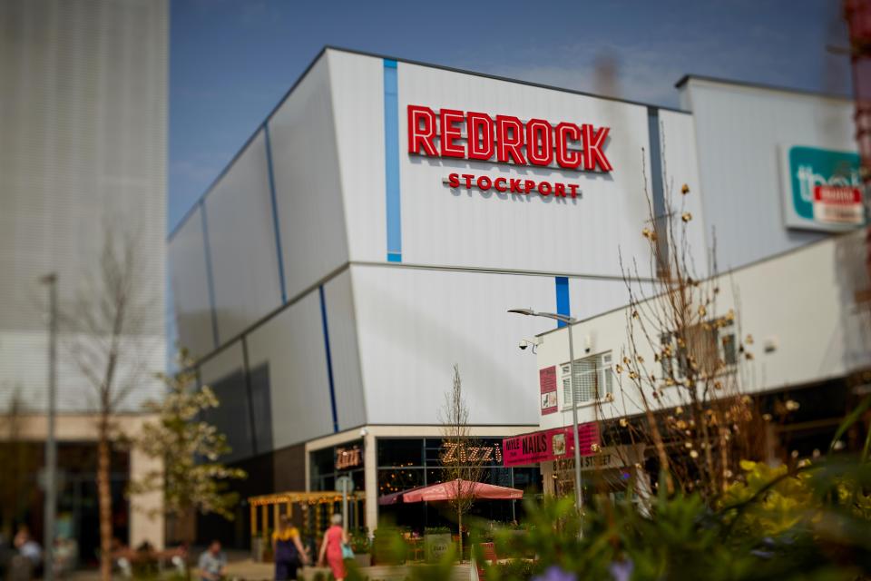  This year's winner is the garish Redrock complex in Stockport