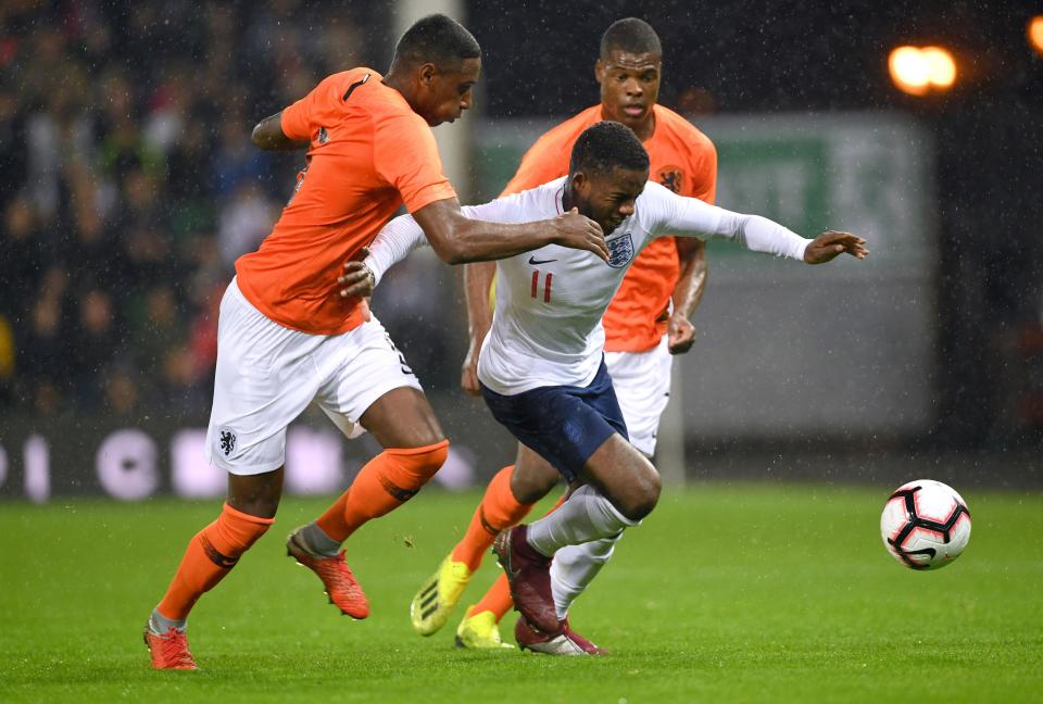  England have already fast-tracked Sessegnon into their under-21 squad