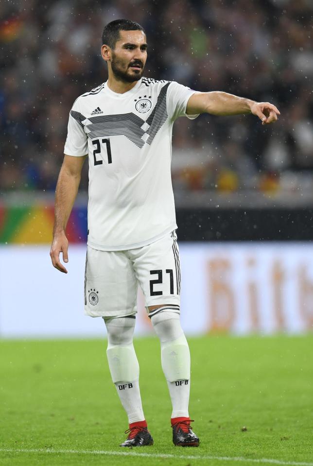  Ilkay Gundogan has won 28 caps for Germany but has been criticised by some fans