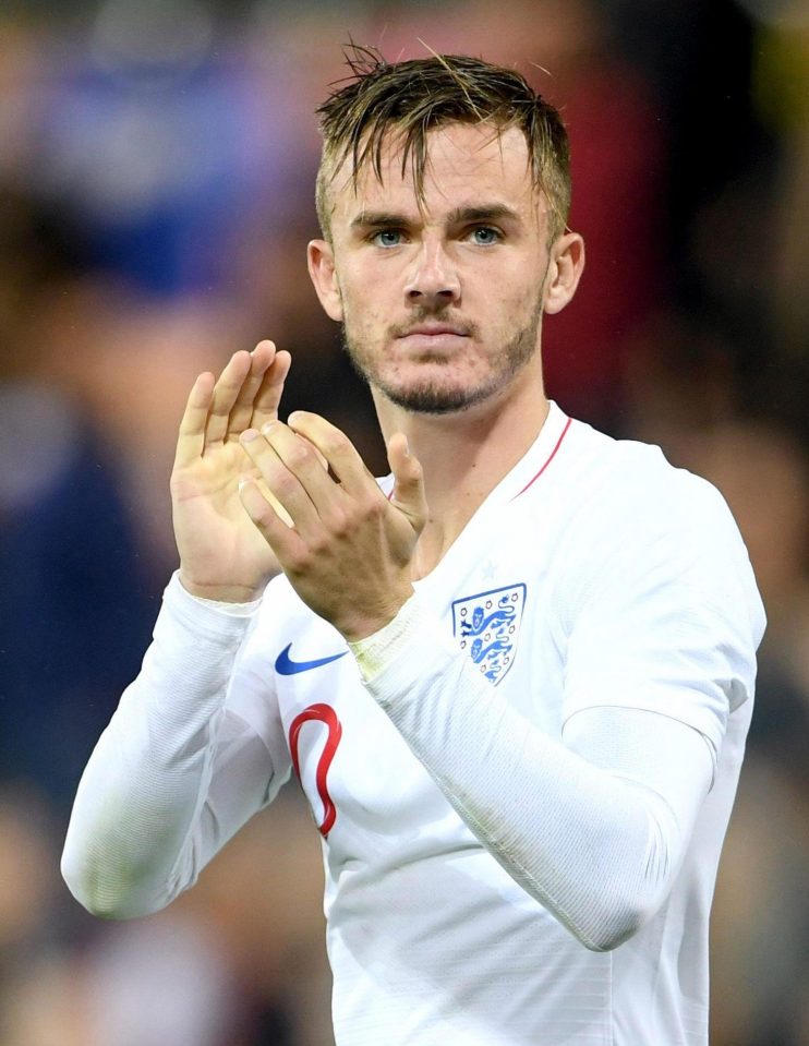  New Leicester midfielder James Maddison, who has four England Under-21 caps, gets a mention from Paul Gascoigne as one player to watch in the future