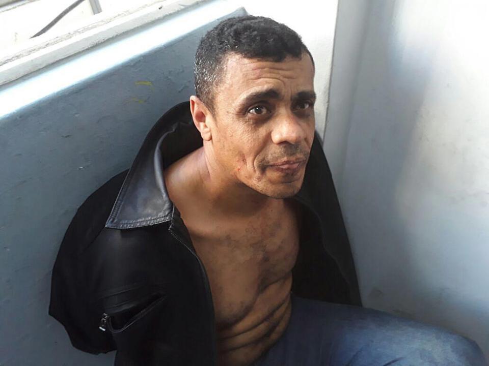  Mr Bolsonaro's alleged attacker, arrested shortly after the incident