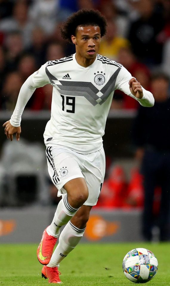  Sane came on with seven minutes to play against Les Bleus at the Allianz Arena last night