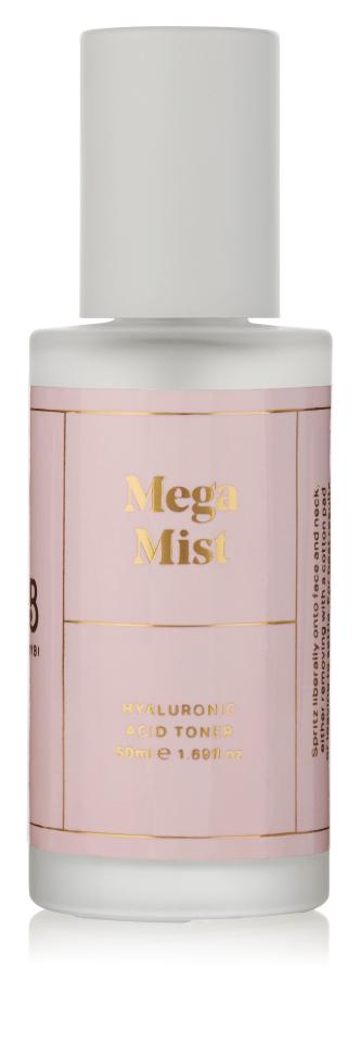  BYBI, Mega Mist can be used to cool and moisturise parched skin