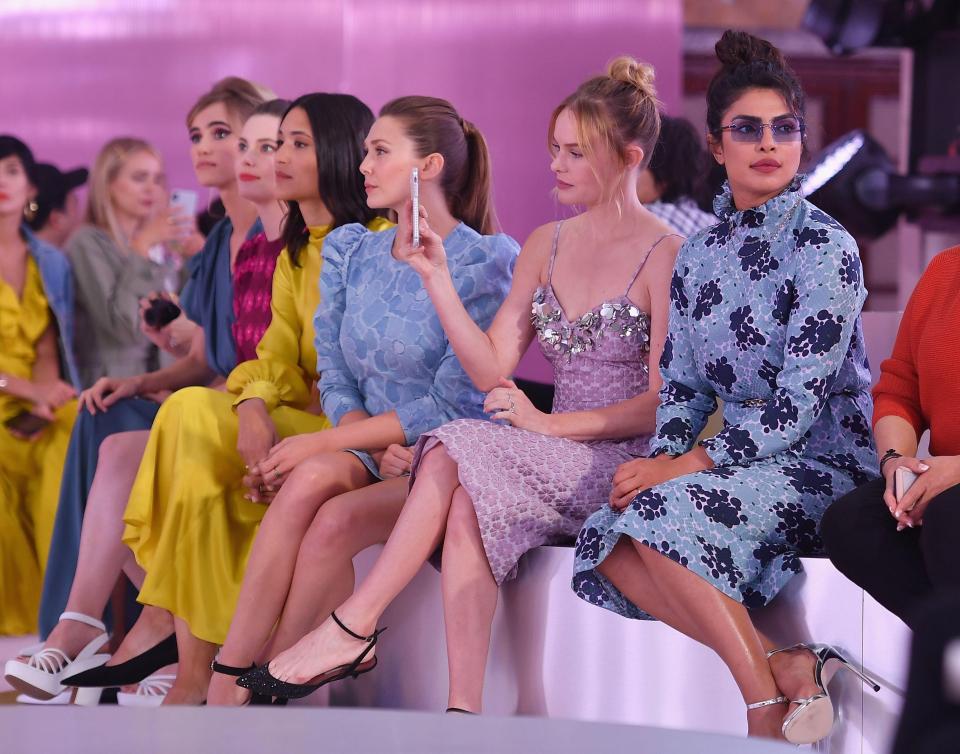  The show was packed with A-listers like Priyanka Chopra, Kate Bosworth and Elizabeth Olsen