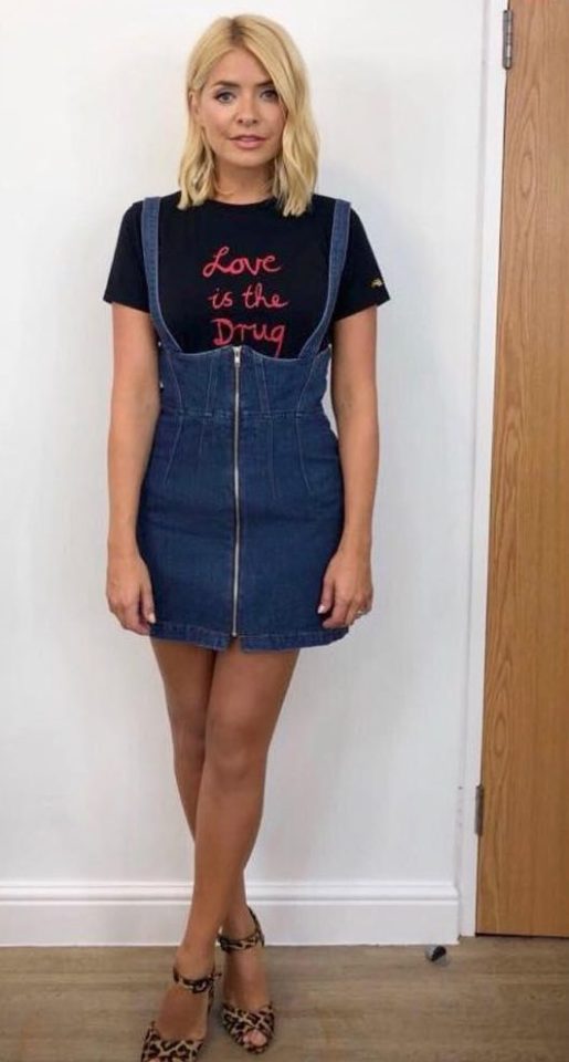  Holly Willoughby wore a £114 Reformation dress on Celebrity Juice earlier this week