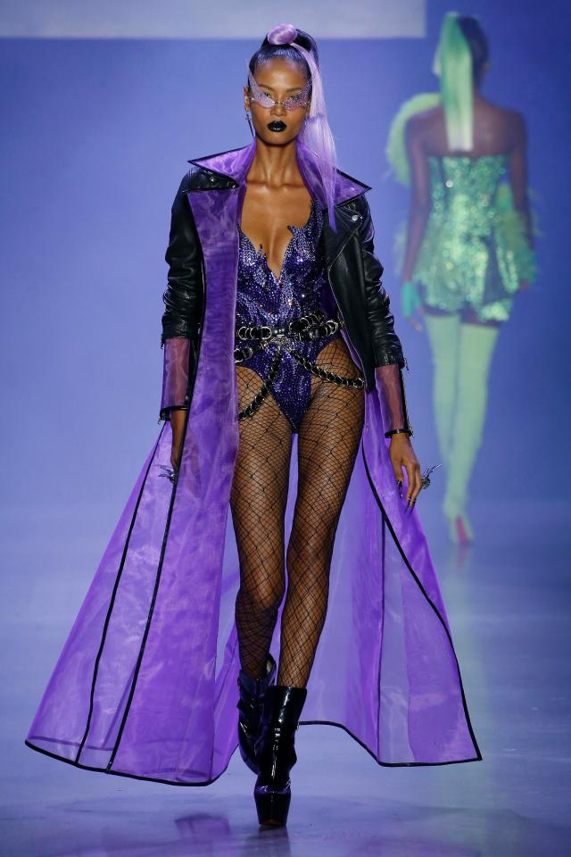  The brand utilizes an eclectic mix of textiles and embroidery to create hand crafted couture garments that focus on accentuating the human form. Like this wicked queen-inspired ensemble