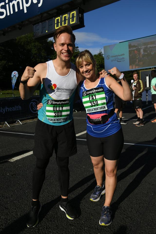  Olly Murs was running to raise money for MIND