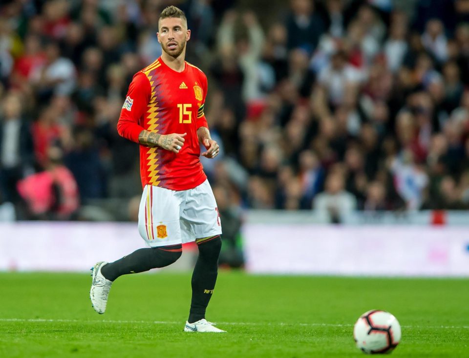  Sergio Ramos was as commanding as ever as Spain beat the Three Lions