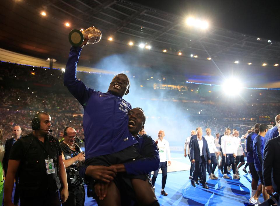  N'Golo Kante was lauded by his team-mates after the final whistle